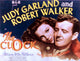 The Clock movie poster featuring Judy Garland and Robert Walker, 1945.
