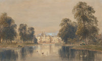 The Horse Guards from the Bridge St. James's Park art print by Joseph Murray Ince