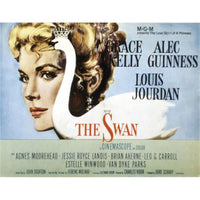 The Swan movie poster featuring Grace Kelly - 1956 classic film art.