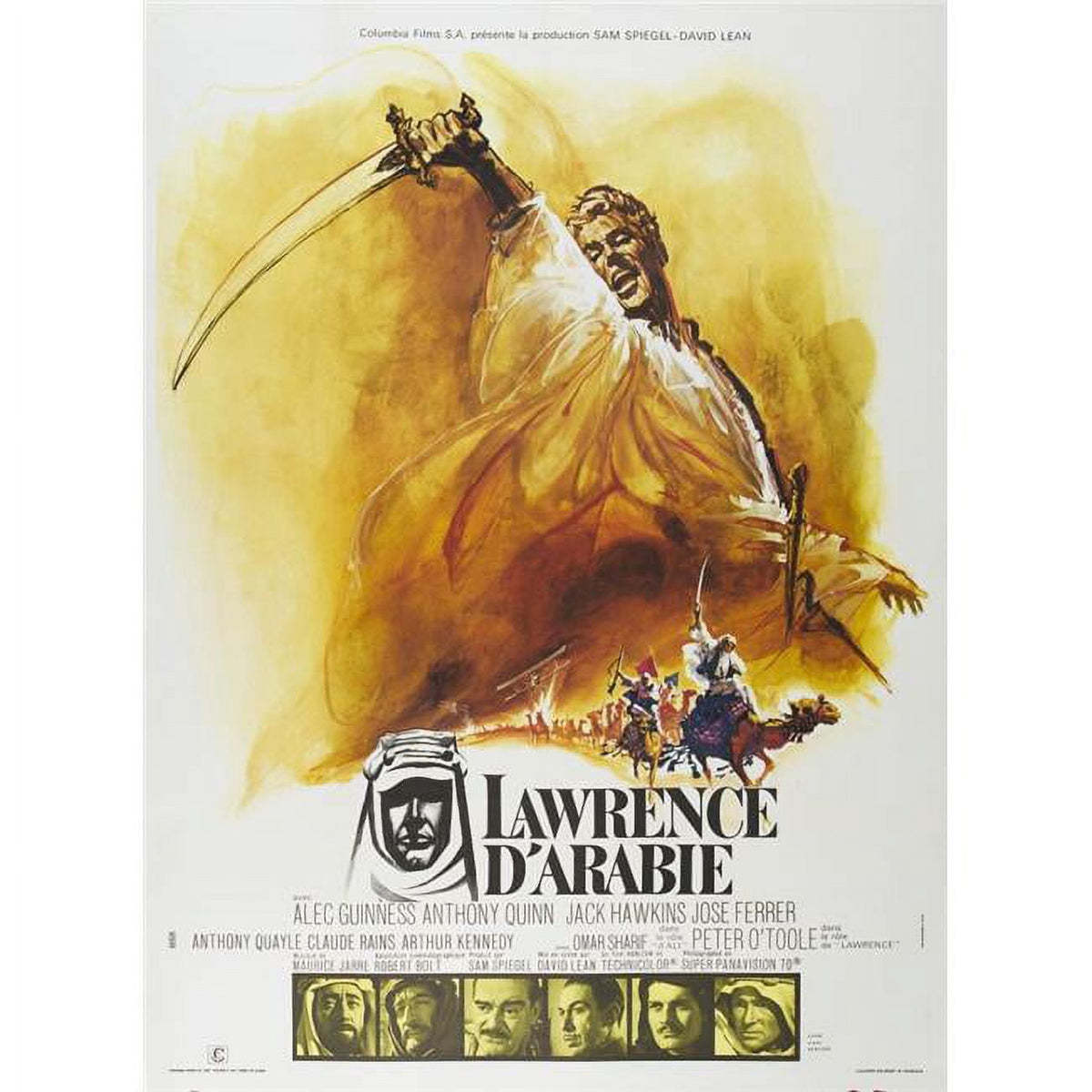 Arabia Lawrence of Arabia Movie Poster Masterprint 11x17