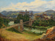A View of the Town of Loket in the Czech Republic Poster Print by Anton Schiffer