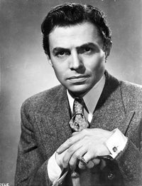 Portrait of James Mason photo print showcasing classic cinema art.