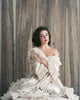 Elizabeth Taylor wearing a frilly dress photo print