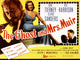 The Ghost and Mrs. Muir Movie Masterprint Poster featuring Gene Tierney and Rex Harrison.