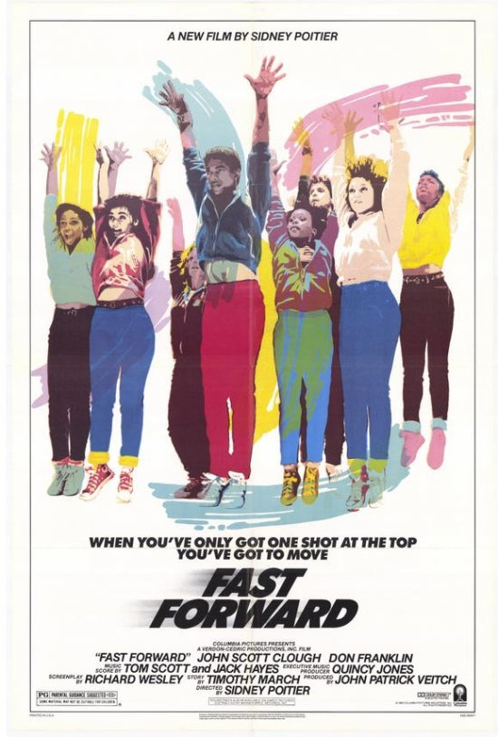 Fast Forward Movie Poster 11x17 print showcasing vibrant cinematic artwork.