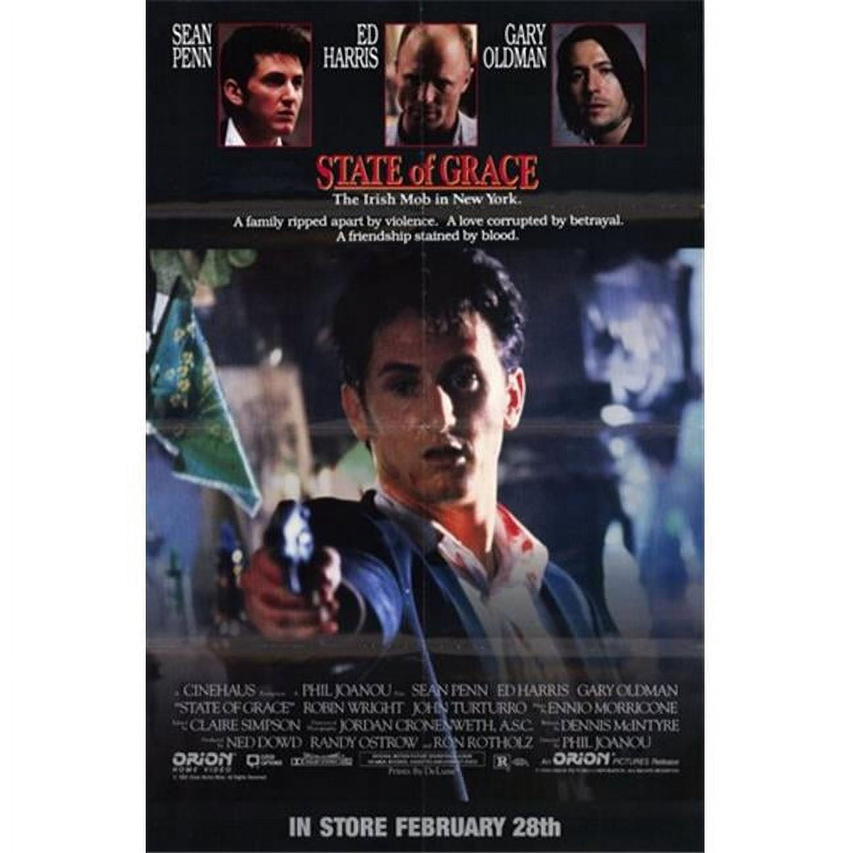 State of Grace Movie Poster 11x17 - Classic Film Art