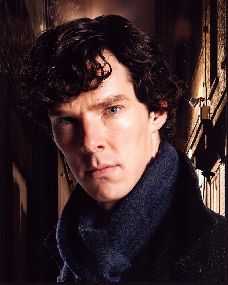 Benedict Cumberbatch headshot photo print from Sherlock series