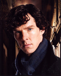 Benedict Cumberbatch headshot photo print from Sherlock series