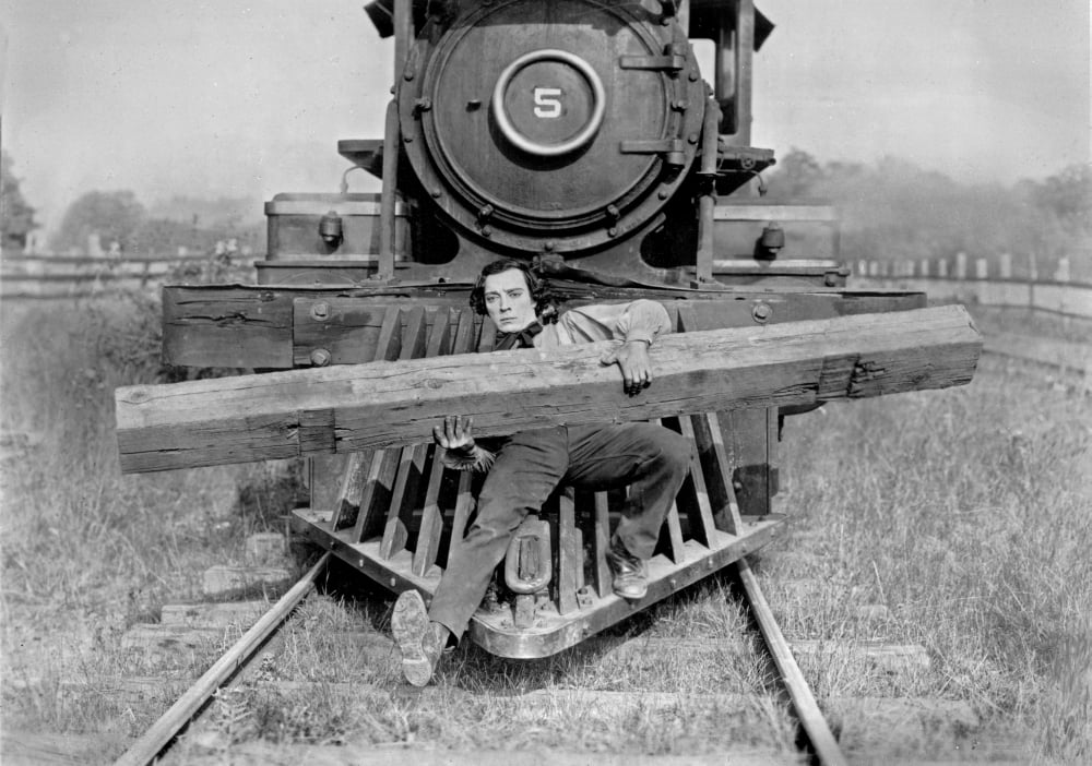 Buster Keaton in The General classic film photo print