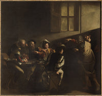 The Calling of St Matthew Poster Print - 24 x 18, 24 x 30 options available.
