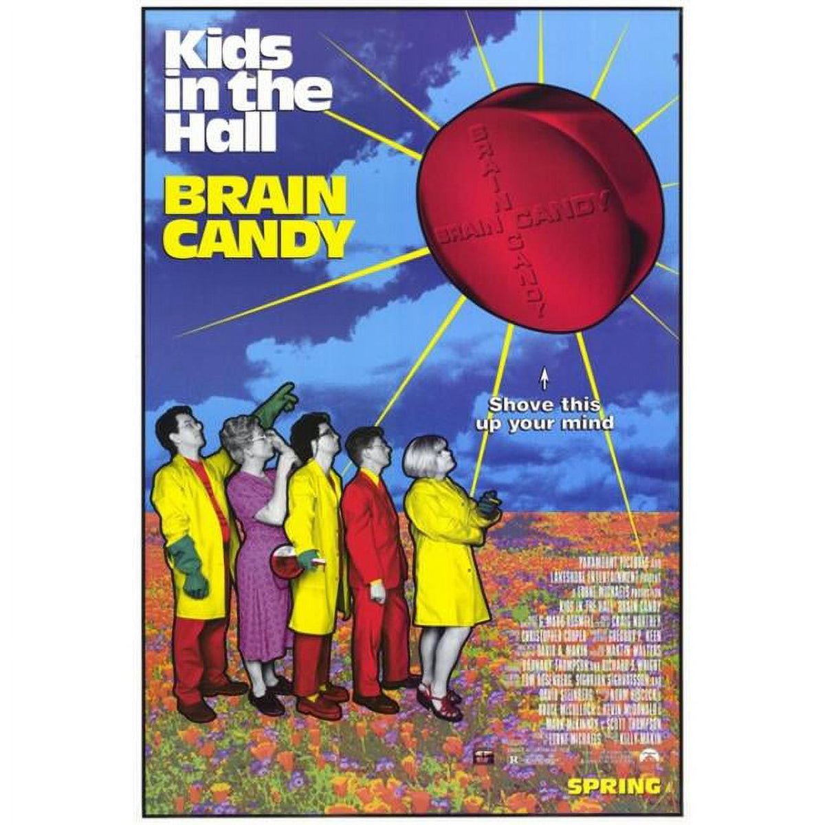 Brain Candy Movie Poster Print - 27x40, vibrant film artwork