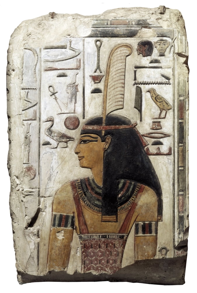 Goddess Maat Poster Print 8x10 - Ancient Egyptian Art