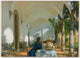 Breakfast in the Loggia Poster Print by John Singer Sargent