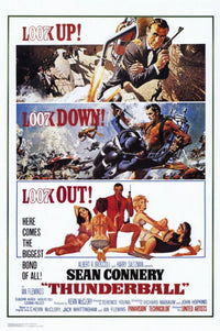 Thunderball Movie Poster 11x17 - Iconic James Bond Print
