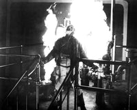 White Heat movie poster print featuring James Cagney, 1949.