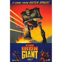 Iron Giant Movie Poster Print - 27x40 featuring the iconic giant robot