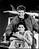 David Hasselhoff and Jeremy Jackson Baywatch black and white photo print