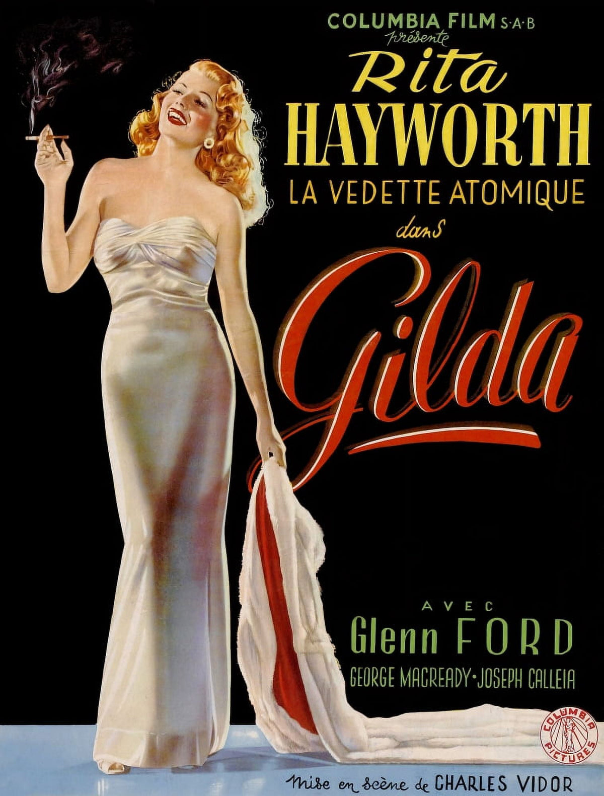 Gilda Movie Poster Masterprint - Classic Film Art