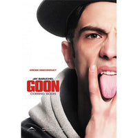 Goon movie poster print in vibrant colors, 27x40 size.