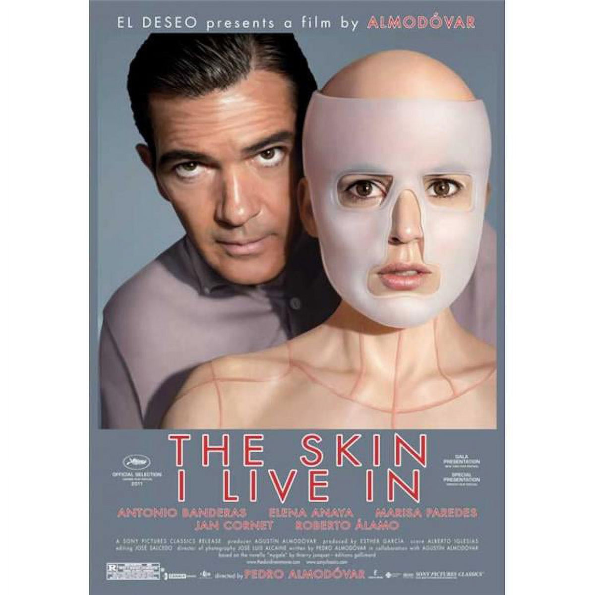 The Skin I Live In movie poster print, 27x40 inches, vibrant colors and premium quality