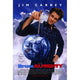 Bruce Almighty Movie Poster Print featuring Jim Carrey in a vibrant design.