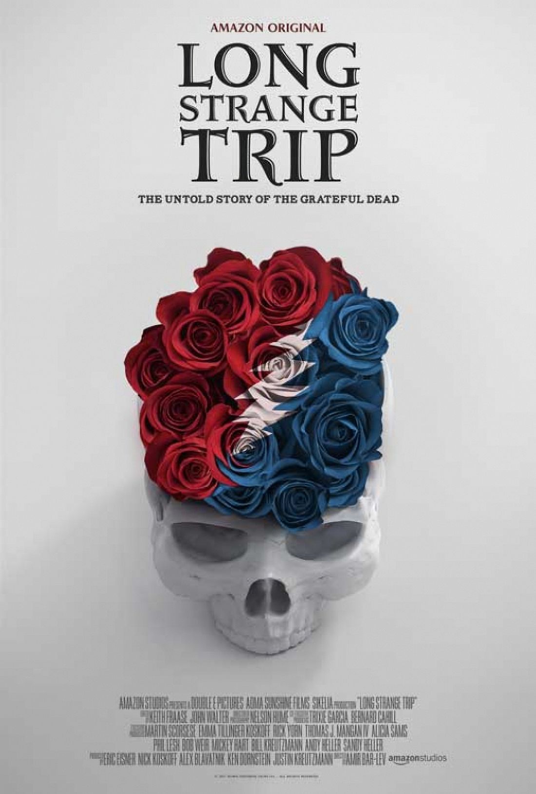 Long Strange Trip Movie Poster 27x40 featuring Grateful Dead documentary.