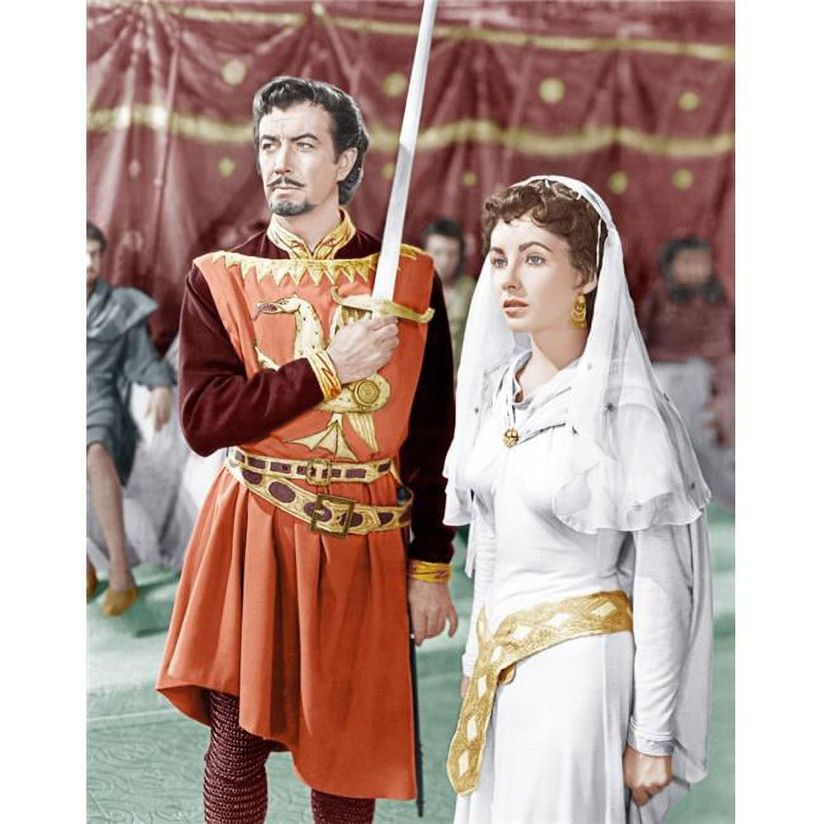 Ivanhoe 1952 photo print featuring Elizabeth Taylor.