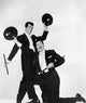 Living It Up Movie Poster featuring Dean Martin and Jerry Lewis from the 1954 film