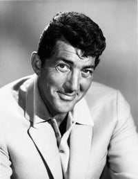 Dean Martin photo print showcasing classic entertainment icon.