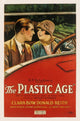 The Plastic Age movie masterprint poster featuring Clara Bow from 1925.