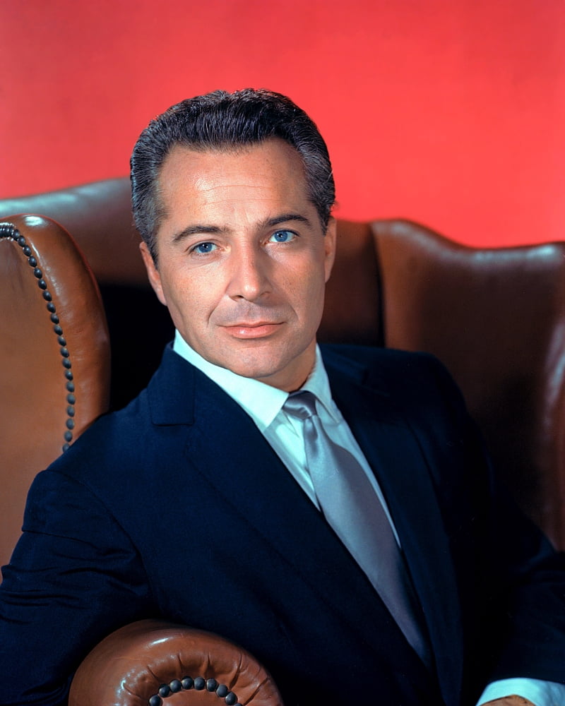 Rossano Brazzi 1950s photo print, available in multiple sizes.
