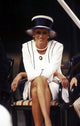 Princess Diana sitting portrait photo print, available in multiple sizes.