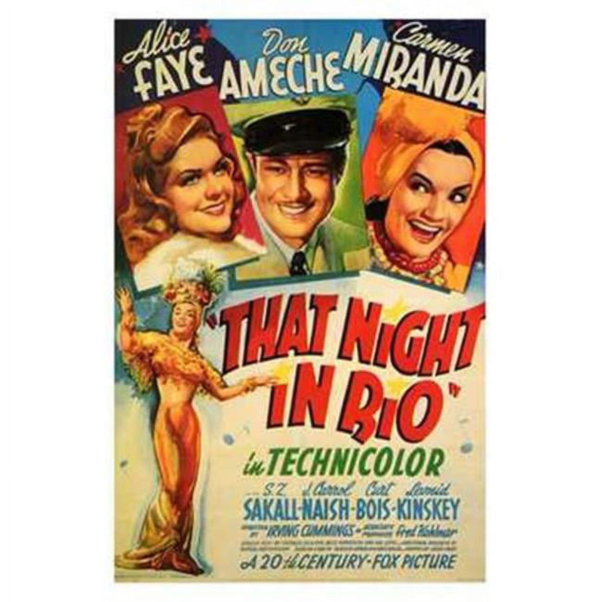 That Night in Rio Movie Poster 11x17 print