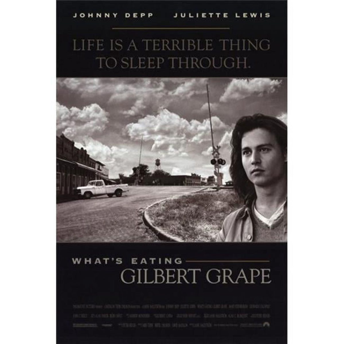 What's Eating Gilbert Grape movie poster 11x17 featuring iconic film imagery.