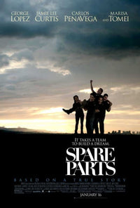 Spare Parts Movie Poster 11x17 size, vibrant film art for decor.