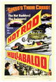 Hot Rod Hullabaloo Movie Poster Print showcasing classic car culture.