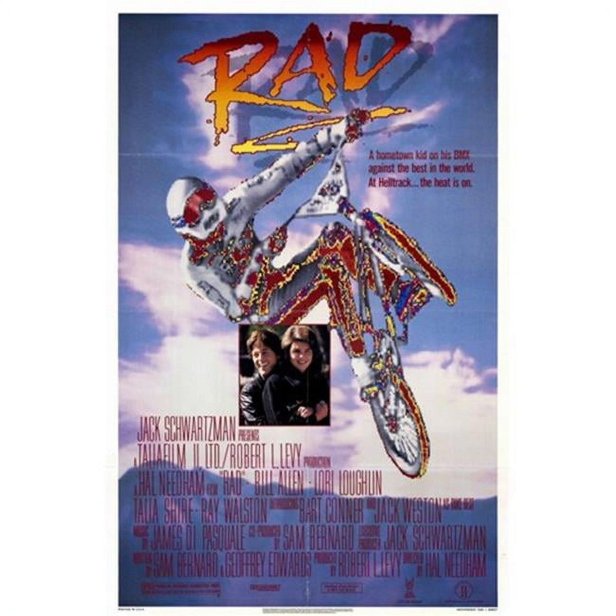 Rad Movie Poster 11x17 print for home decor.
