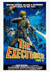 The Executioner Part II Movie Poster 11x17 - vibrant action cinema artwork.
