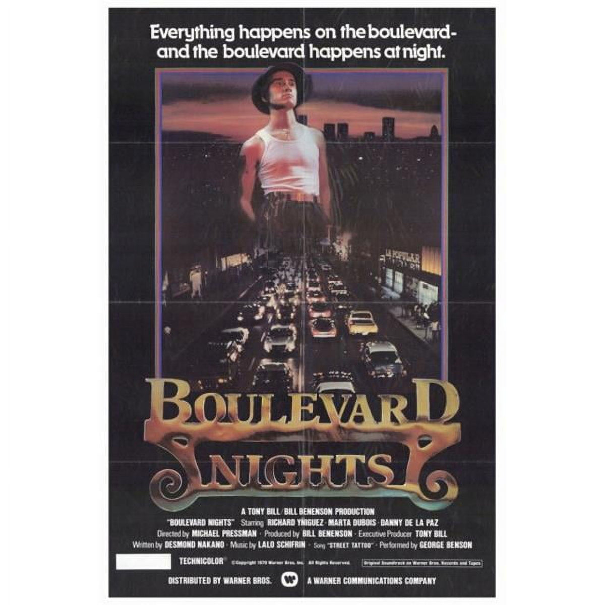 Boulevard Nights Movie Poster Print - 27x40 inches