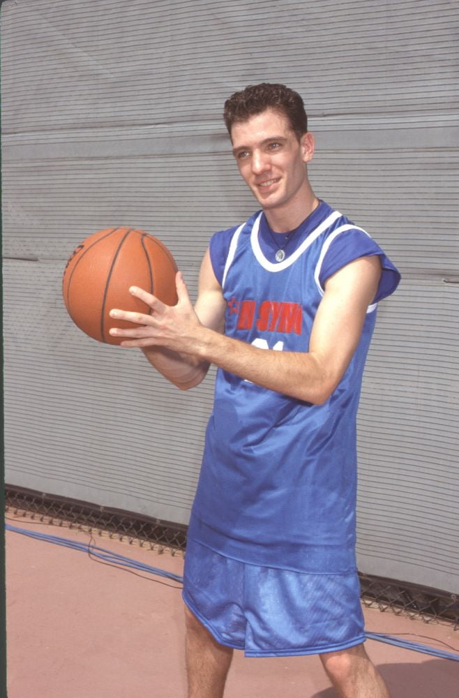JC Chasez NSYNC Basketball Jersey Photo Print 8x10