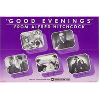 Good Evenings From Alfred Hitchcock Movie Poster 11x17
