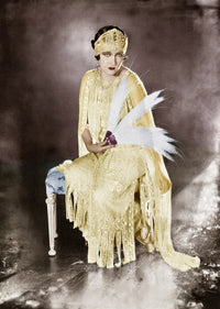 Gloria Swanson classic photo print from 1921, 8x10 size.