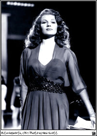 Rita Hayworth 1947 photo print by Ned Scott, available in multiple sizes.