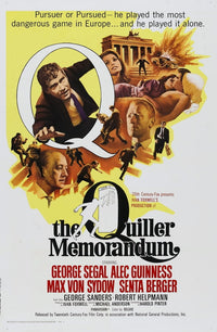 The Quiller Memorandum Movie Poster - 1966 Film Masterprint