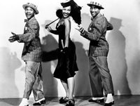 Sun Valley Serenade photo print featuring The Nicholas Brothers from 1941.