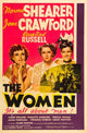 The Women 1939 movie poster print featuring Joan Crawford, Norma Shearer, and Rosalind Russell.