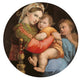 Madonna of the Chair Poster Print - Beautiful art for home decor