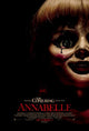 Annabelle horror movie poster print measuring 11 x 17 inches.