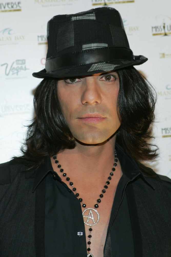 Criss Angel Miss Universe Pageant Arrival Photo Print 2010