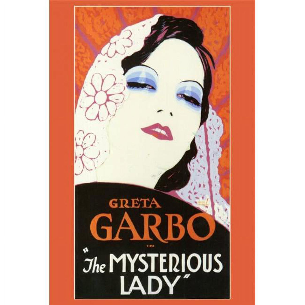 Mysterious Lady Movie Poster Print 27x40 inches